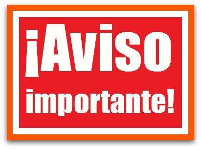 Noticia Importante
