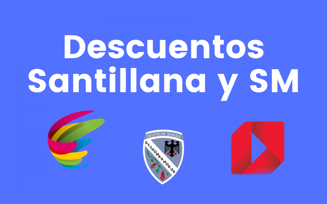 Descuentos 2021 editoriales SM y Santillana
