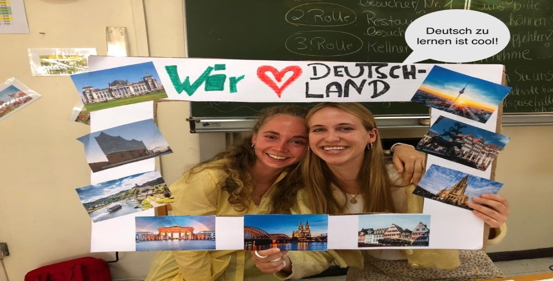 Sag es auf Deutsch